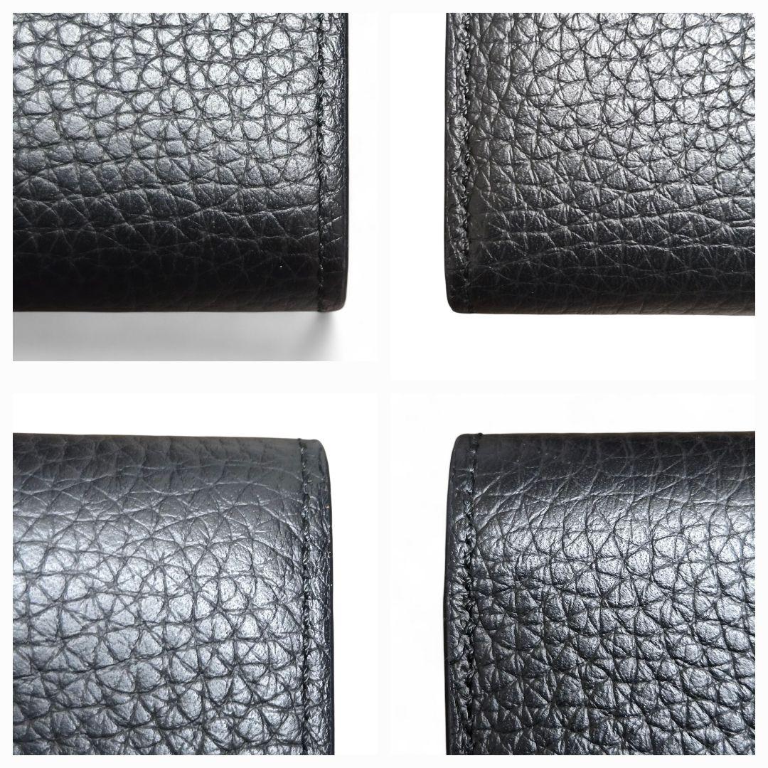 極美品✨ヴィトン トリヨン ポルトフォイユカプシーヌコンパクト ノワール