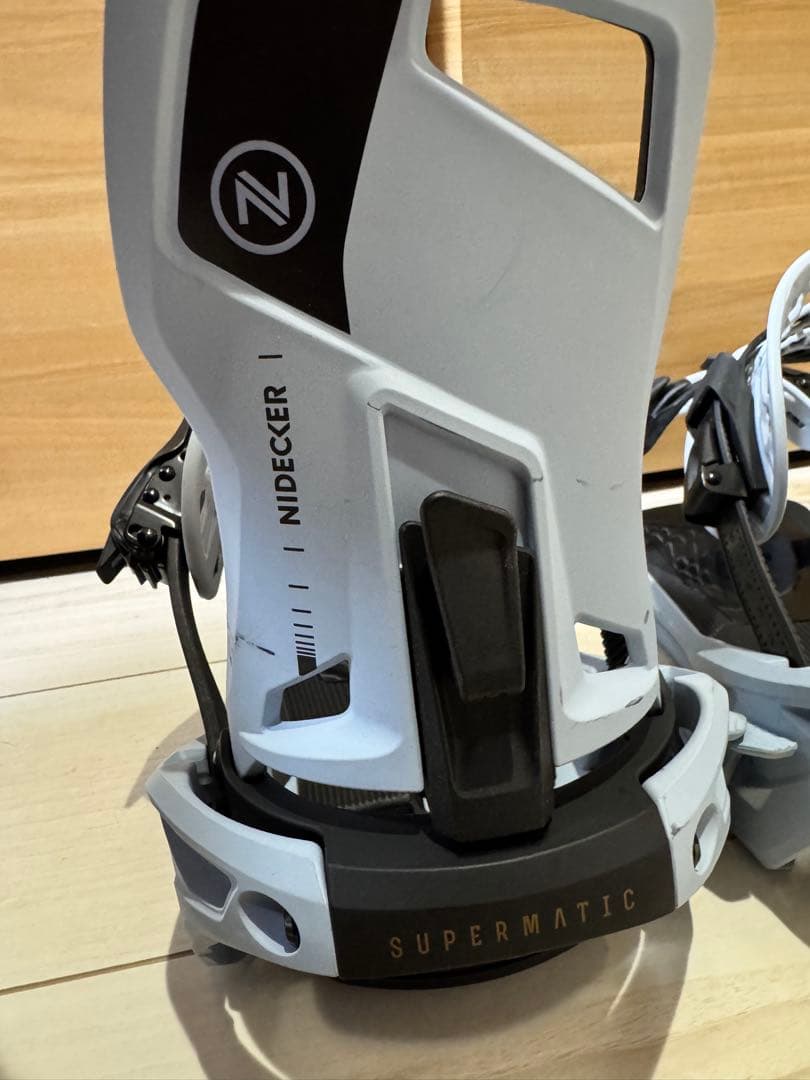 スノーボードビンディング NIDECKER SUPERMATIC Lサイズ