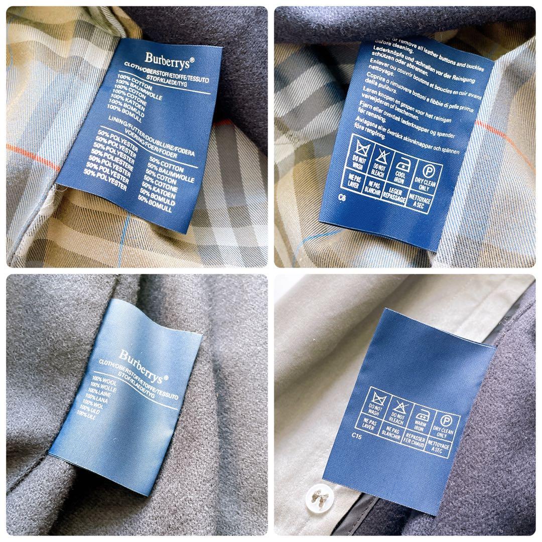 【希少】 Burberry トレンチコート 一枚袖 フルセット カーキ 34