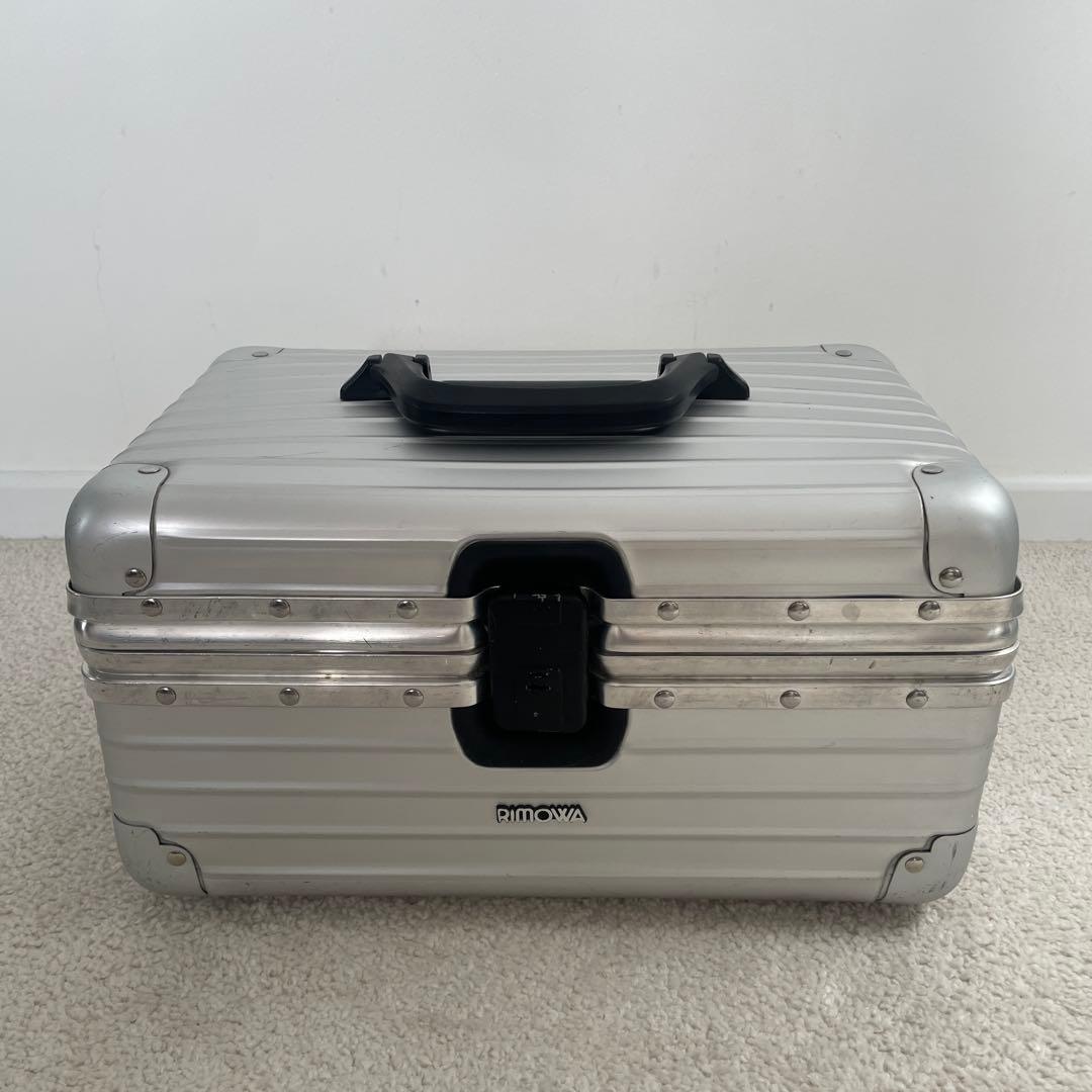 希少 RIMOWA Opal/オパール ビューティケース 19L アルミニウム