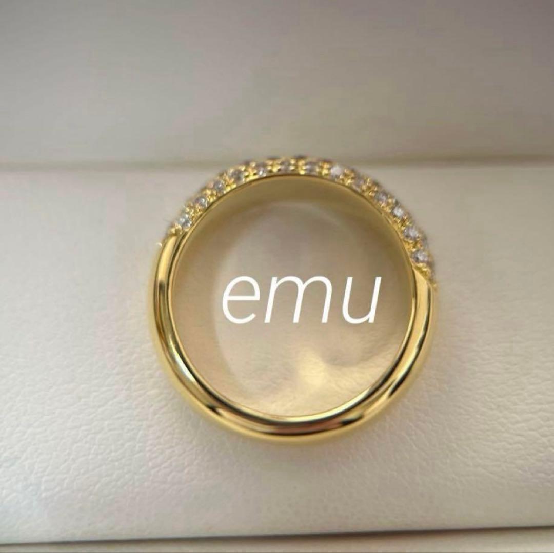 最高級モアサナイト / パヴェリング / YG