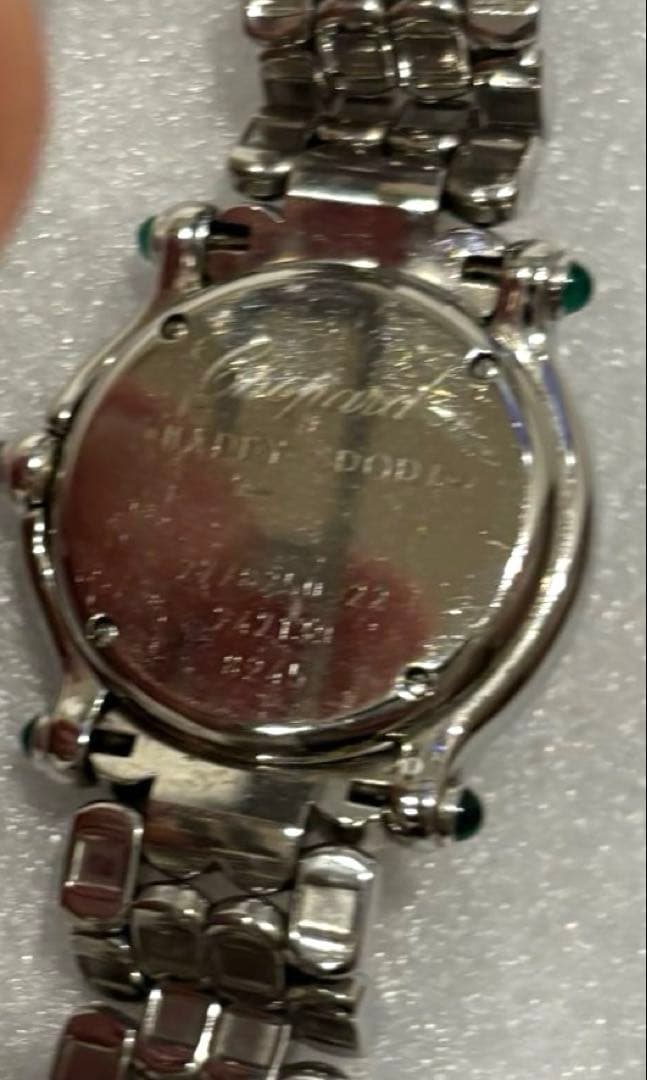 ム*ン様 ♥ショパールChopard ハッピースポーツ5P 文字盤色ブルーシェル