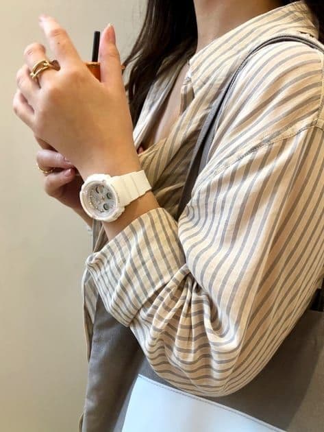 【美品】Baby-G baby-g 電波ソーラー ホワイト 動作良好