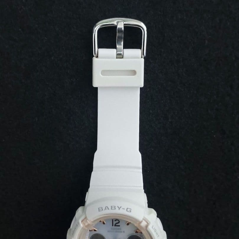 【美品】Baby-G baby-g 電波ソーラー ホワイト 動作良好