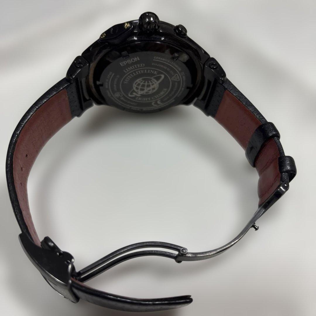 時計 エプソン トゥルームGPS電波ソーラー TR-MB8006 ライトチャージ