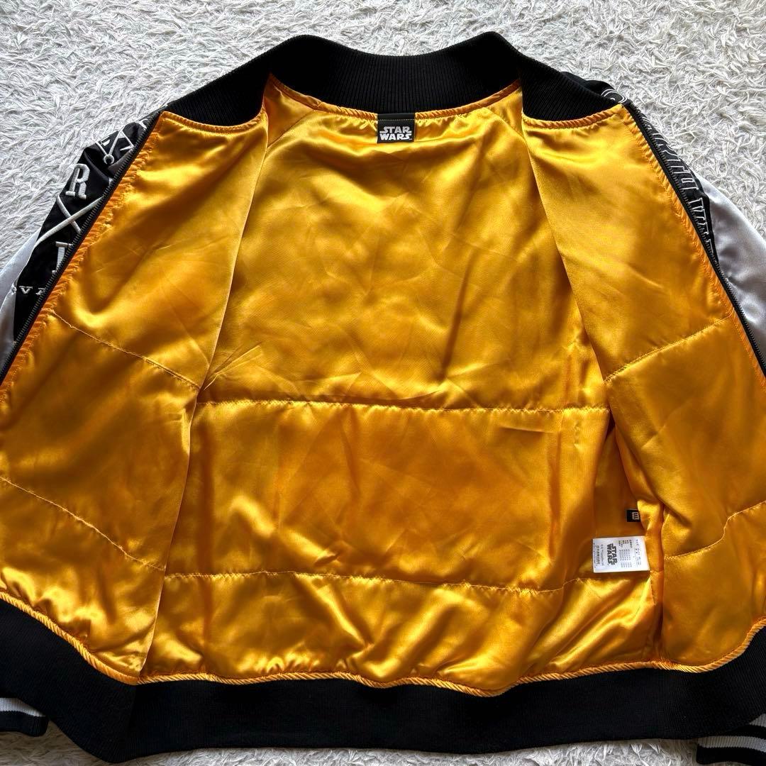 ★美品★ STAR WARS × 丸眞 スカジャン 刺繍 ダースベイダー 黒 L
