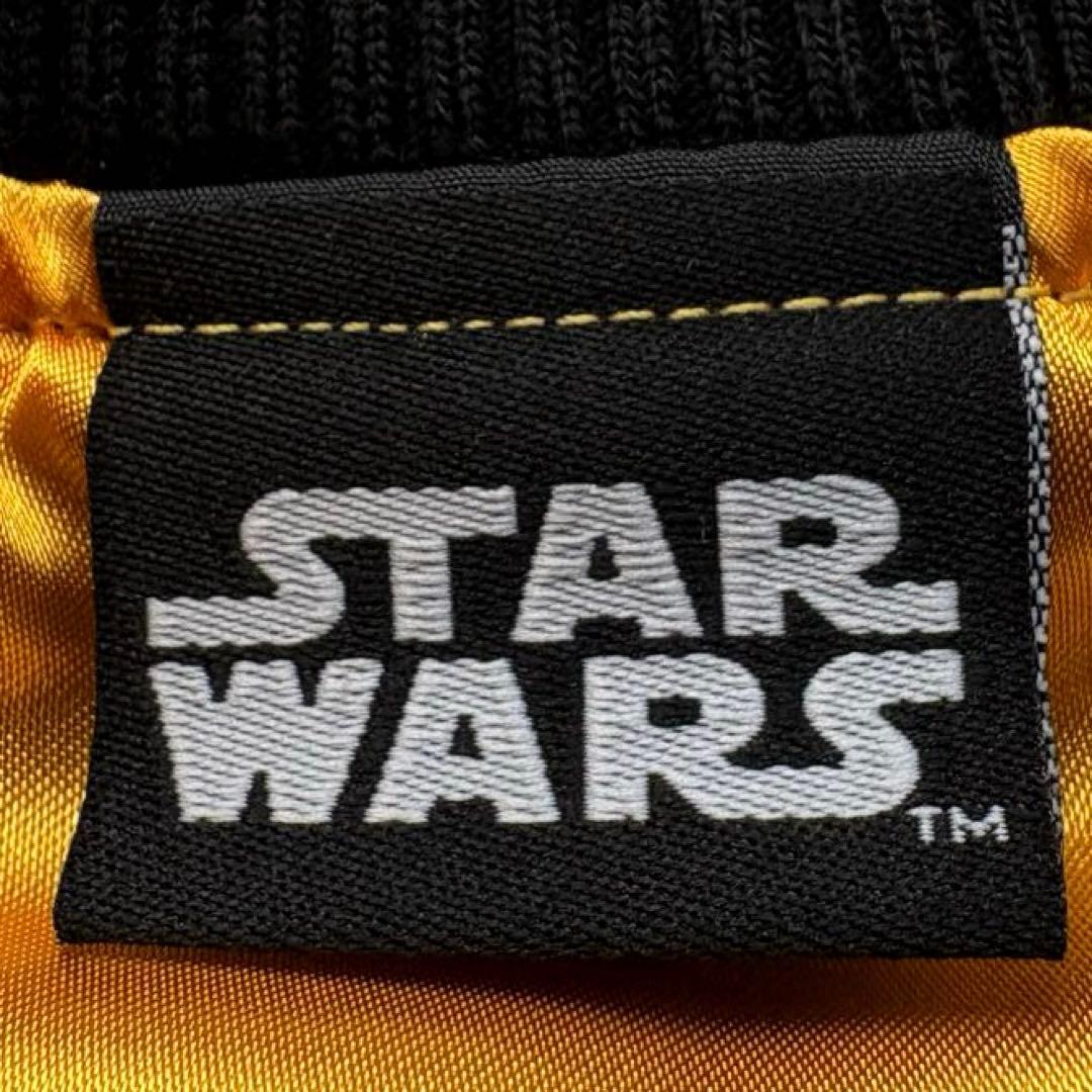 ★美品★ STAR WARS × 丸眞 スカジャン 刺繍 ダースベイダー 黒 L