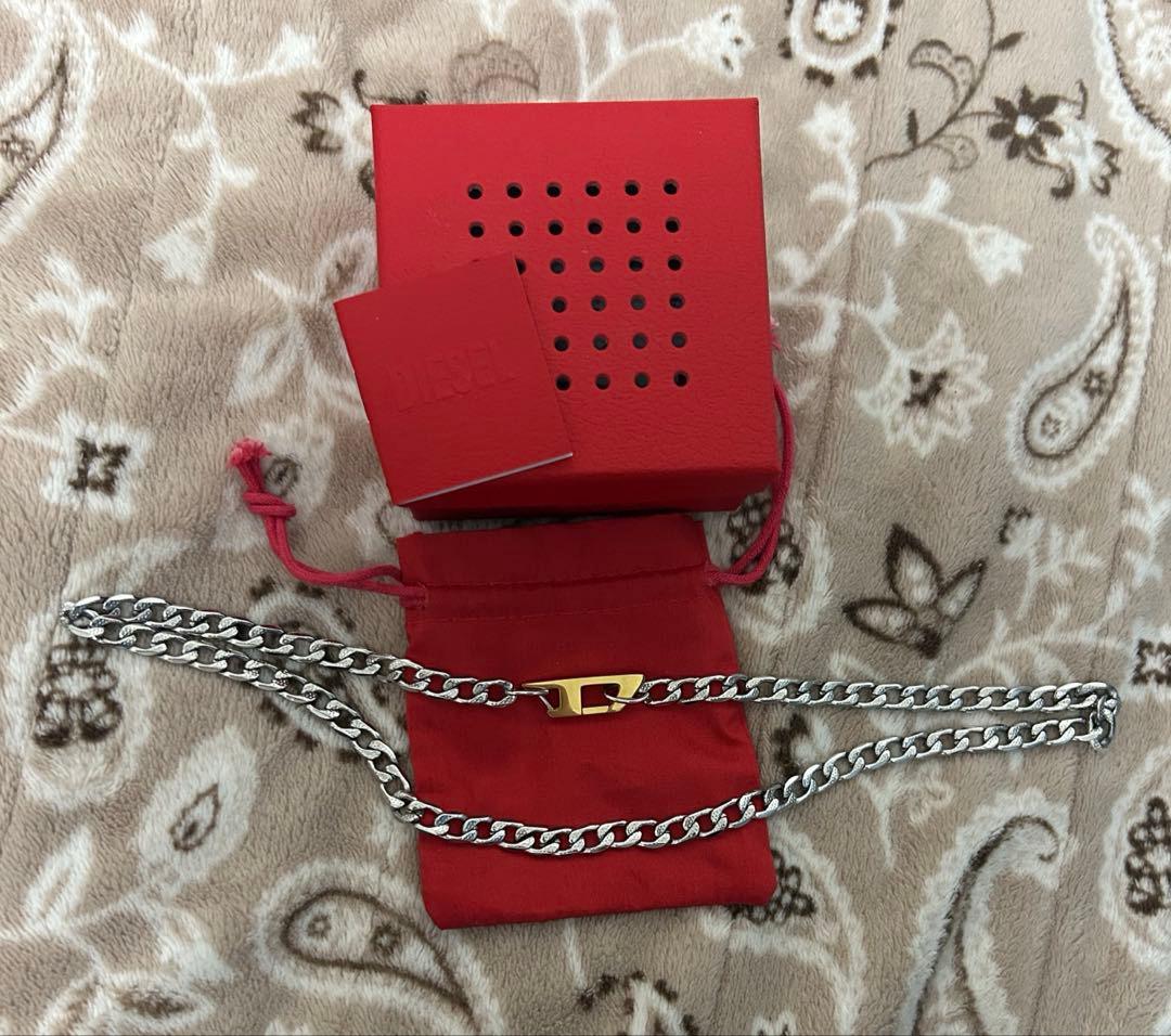 y@12専用　DIESEL ステンレススチール ネックレス