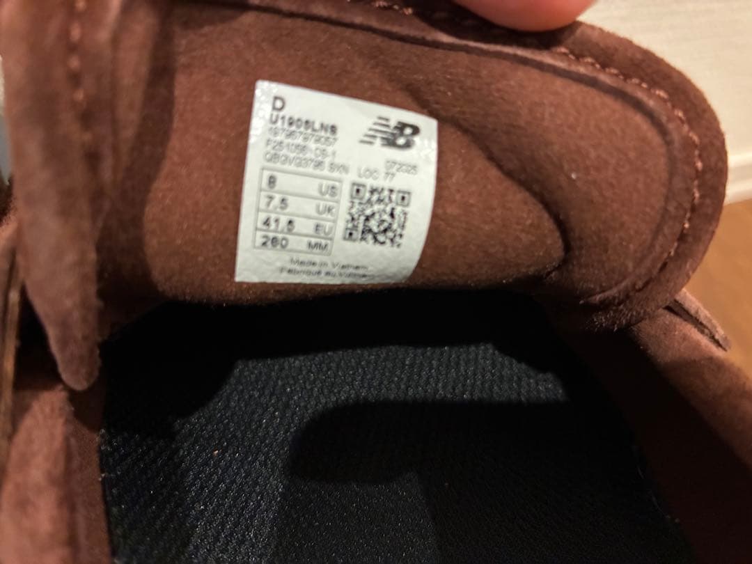 靴 New Balance 1906L Rich Oak Suede 26cm