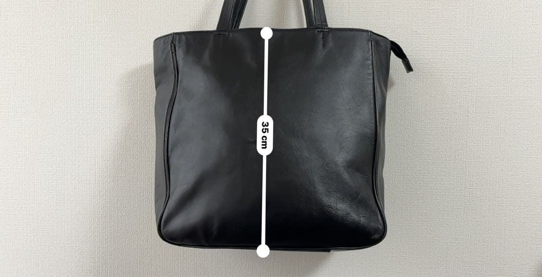 UNITED ARROWS レザートートバッグ ブラック