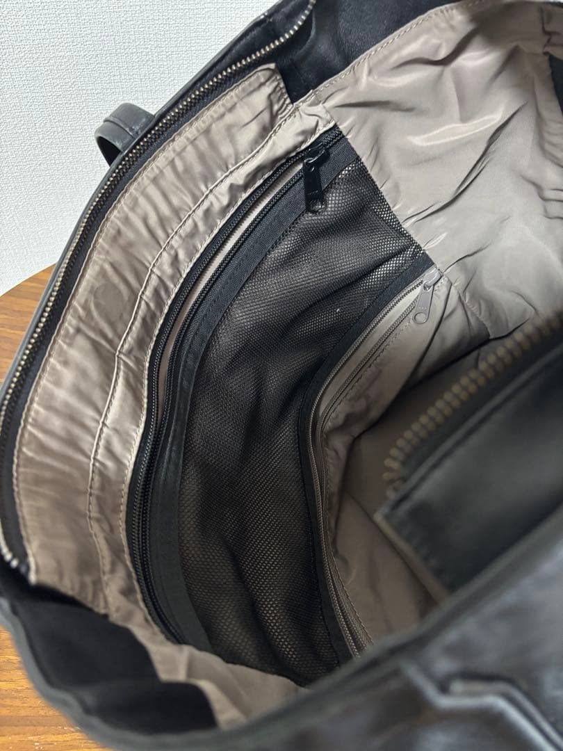 UNITED ARROWS レザートートバッグ ブラック