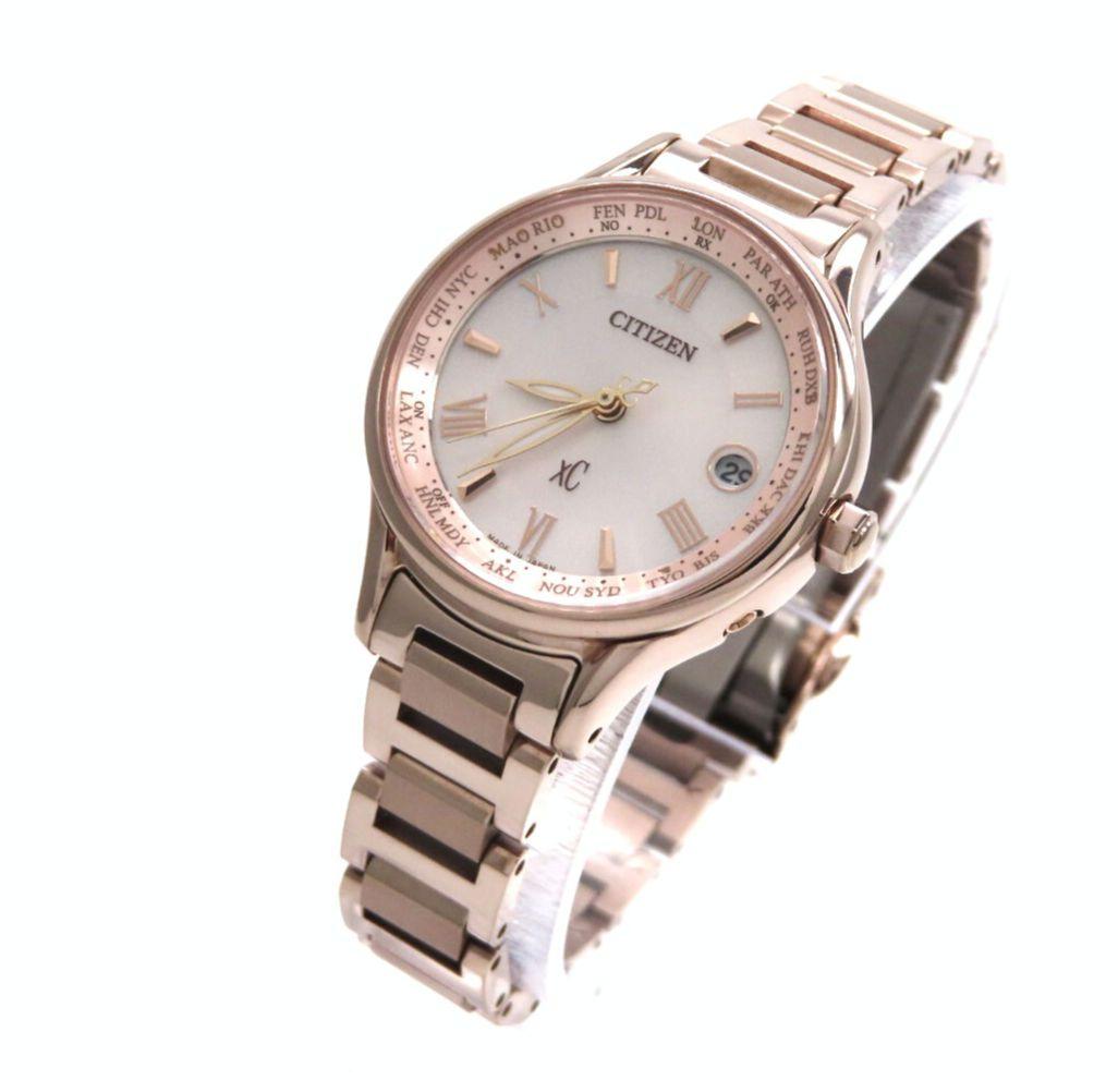 【EC1164-53W】☆新品同様☆CITIZEN シチズン 時計 クロスシー