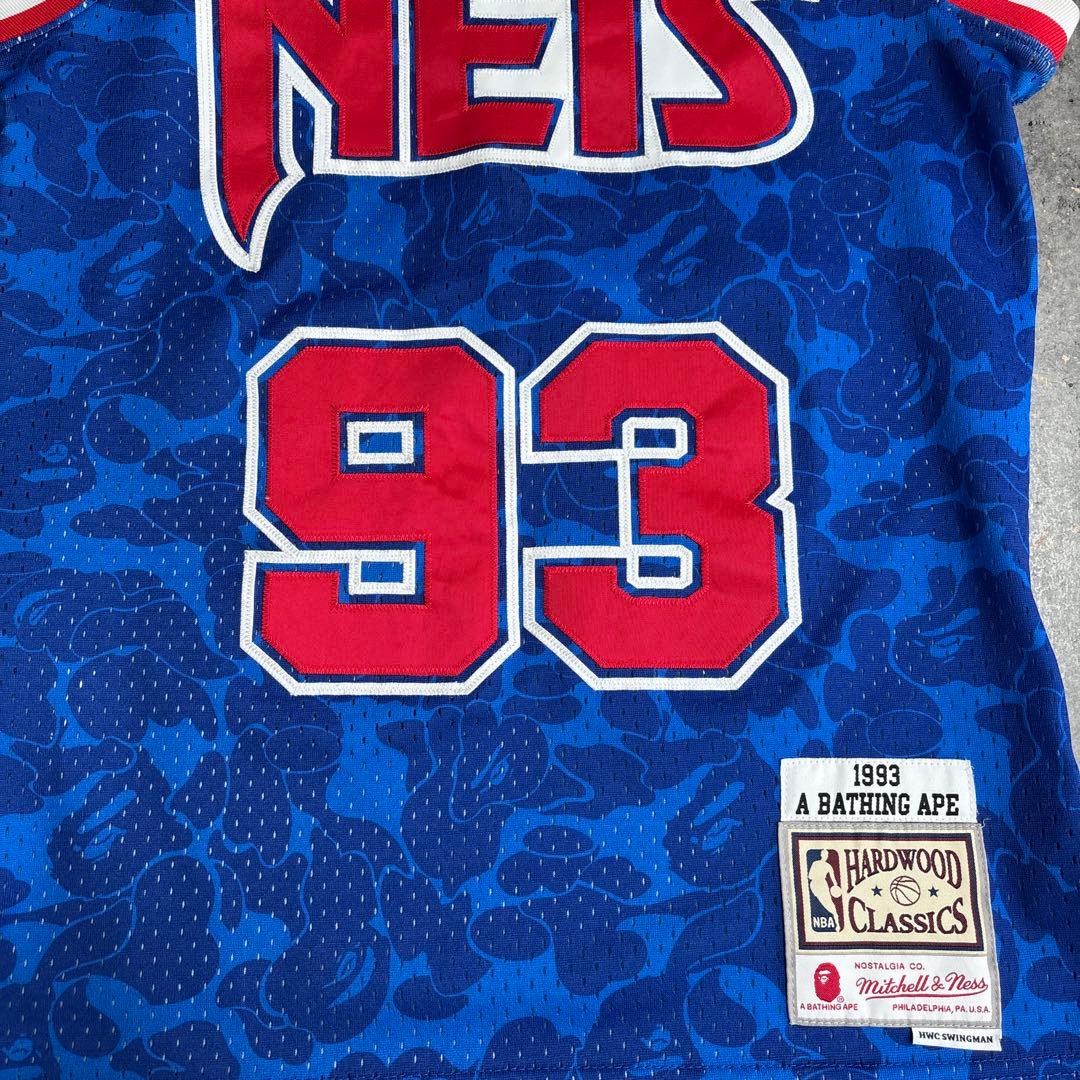 トップス A BATHING APE X MITCHELL & BROOKLYN NETS