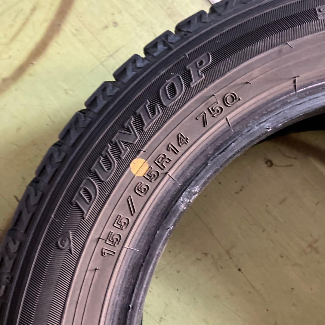 155/65R14 4本セット ダンロップWINTER MAXX WM02
