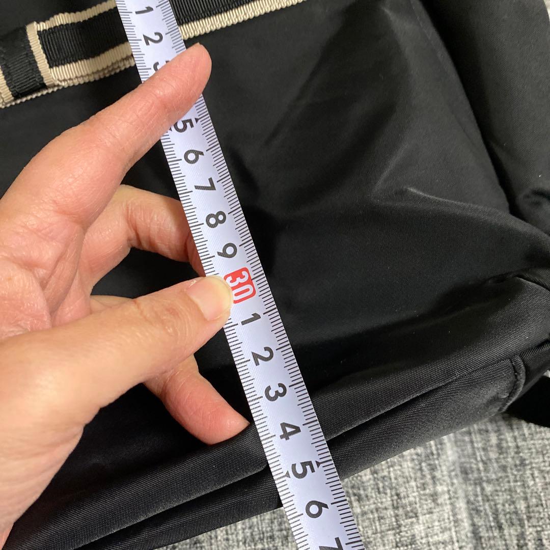 美品　トッカ　バッグパック　リュック　黒