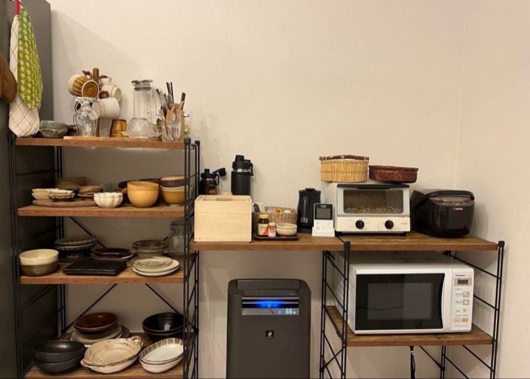 【N'naoさま 専用】山善　3段オープンラック　4段オープンラック