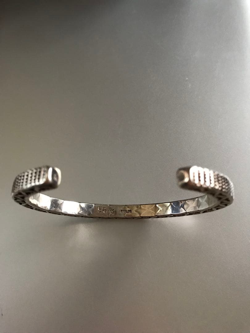 Garyreeves ゲーリーリーブスシルバーバングル47グラム