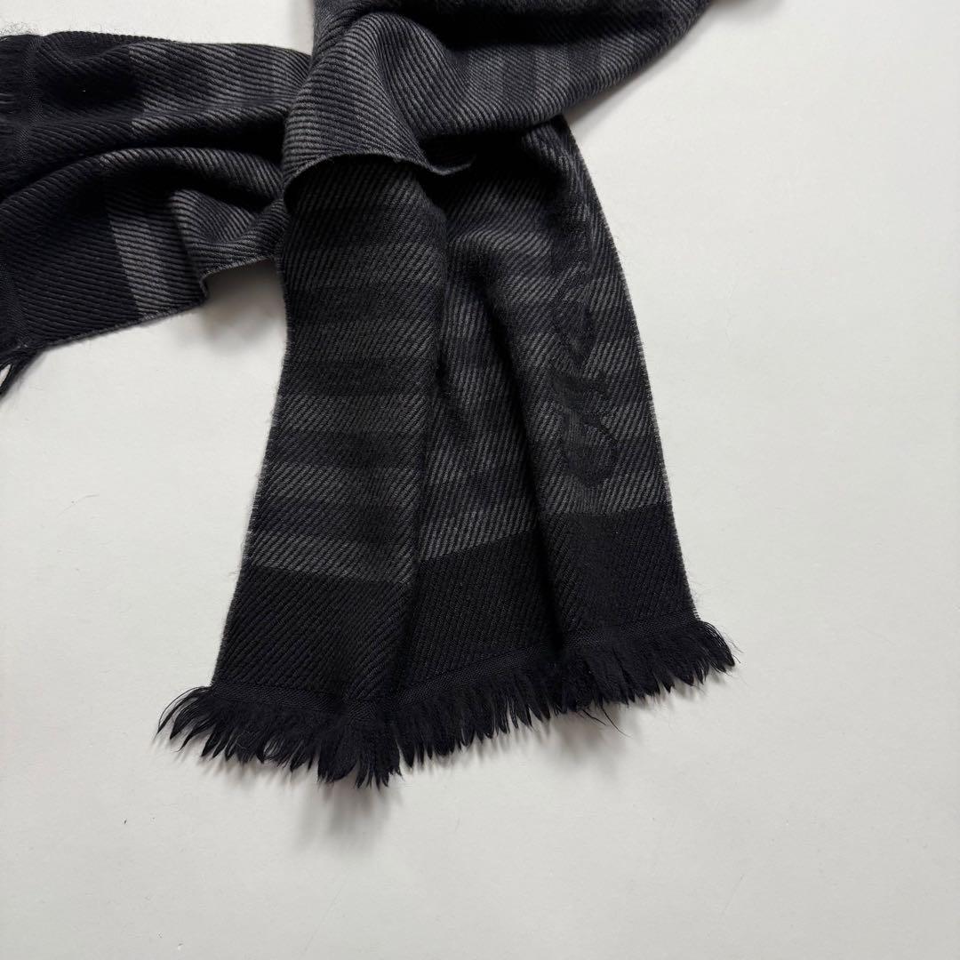 小物 00s Giorgio Armani border muffler