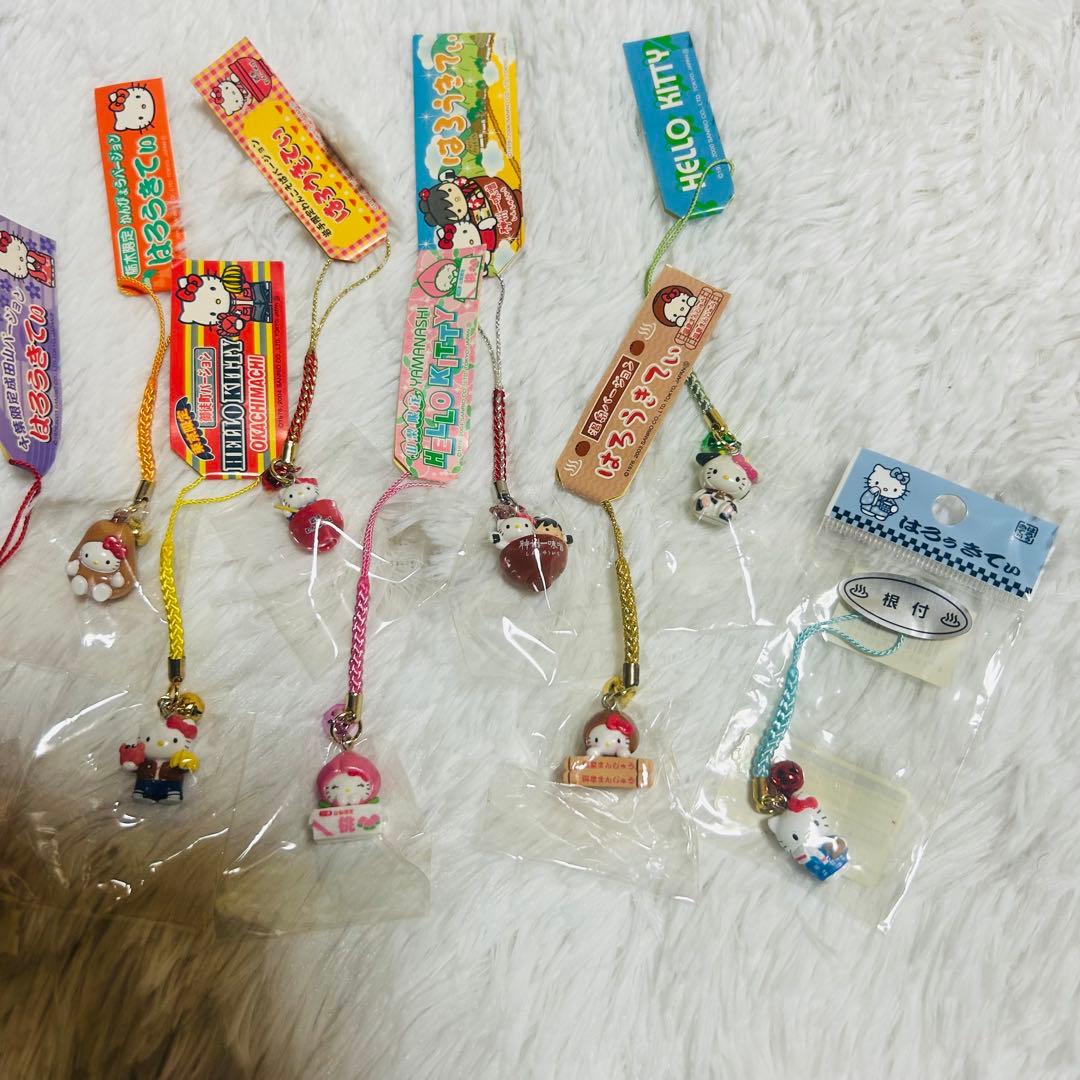 ハローキティ　まとめ売り　ストラップ　ご当地　新品