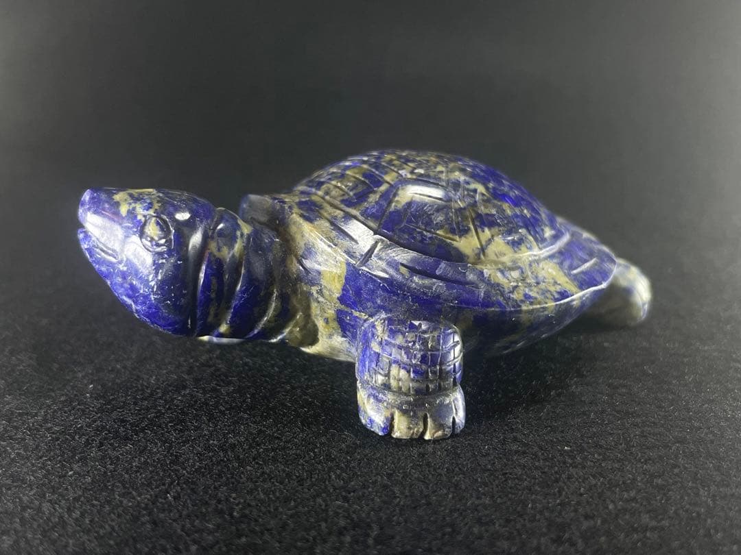 ラピスラズリ　亀