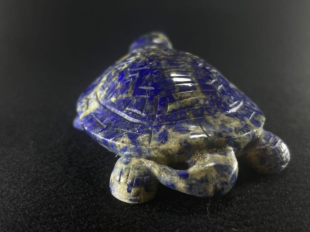 ラピスラズリ　亀