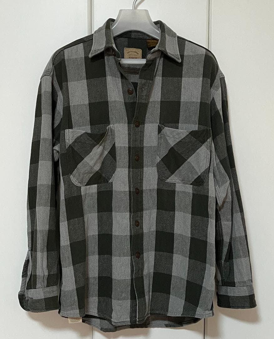 【Mサイズ】セントジョンズベイ ヘビネル 黒×灰ブロックチェック