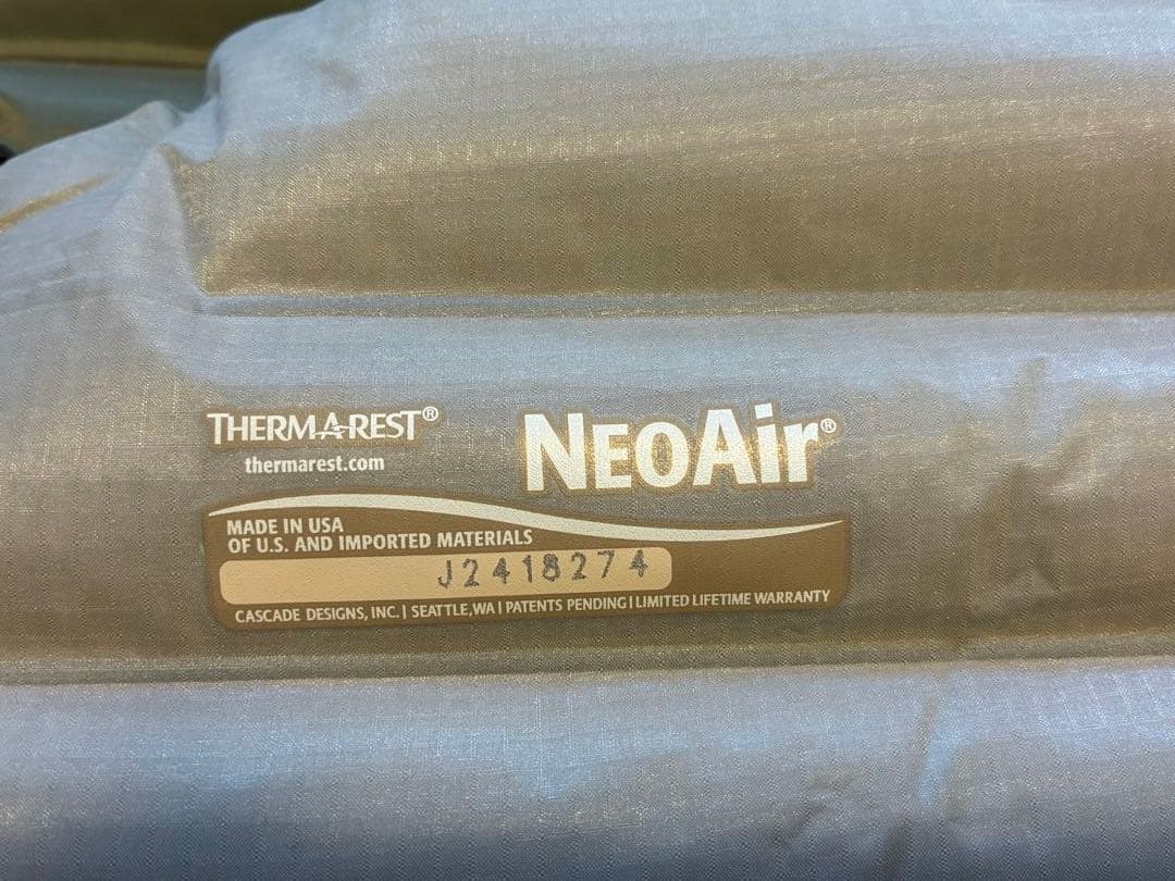 THERMA.REST NEO AIR エアーマット　R