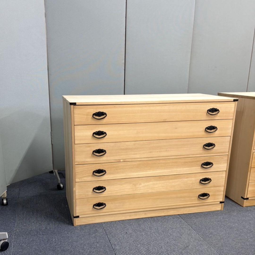 桐たんす 6段 着物用 和ダンス 収納 桐箪笥 関東圏～関西圏送料込み