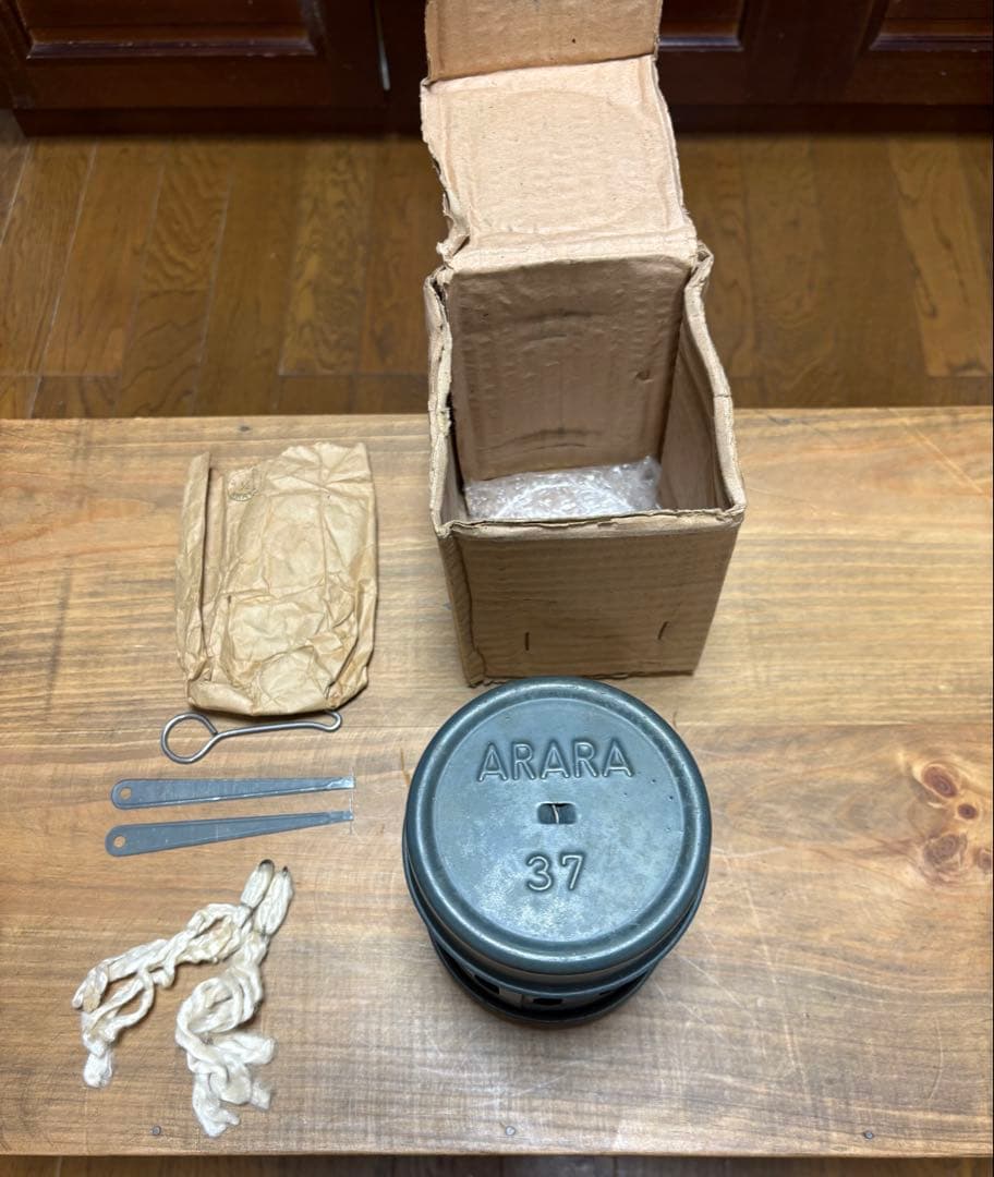 目玉　ARARA37 WW2ドイツ軍分隊ストーブ未点火品