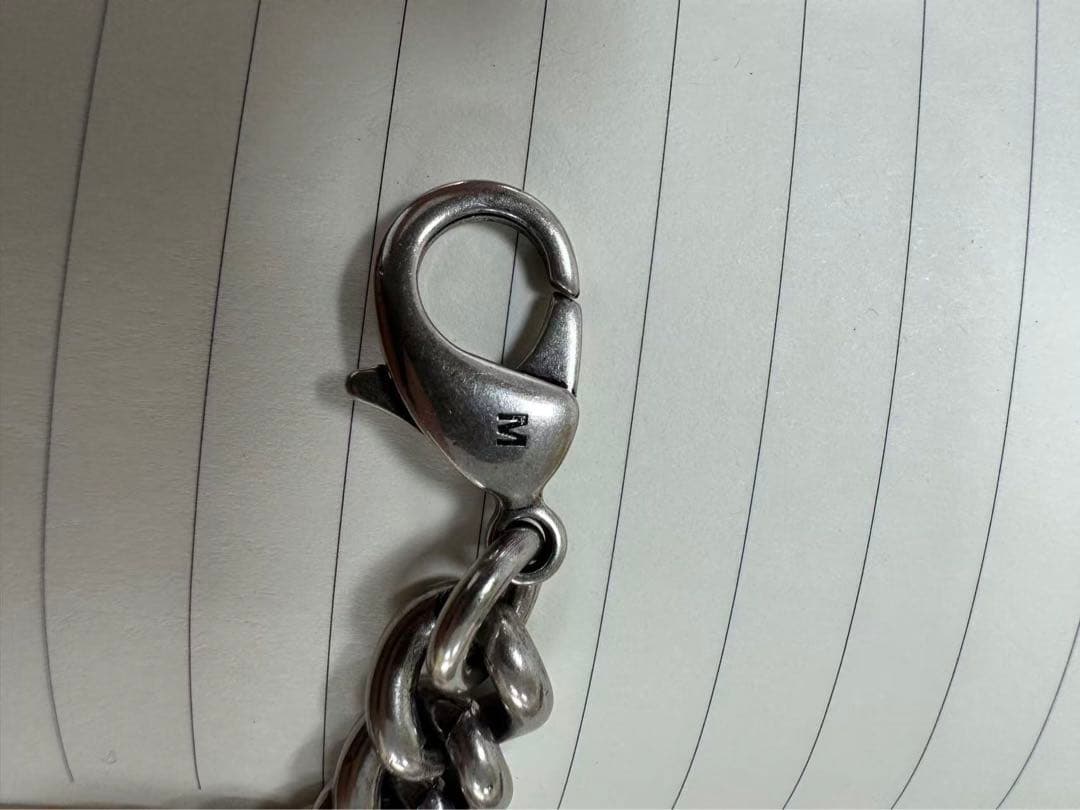 BALENCIAGA 金属製ブレスレット　新品同様