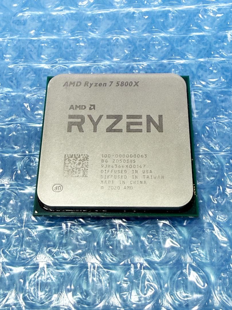【美品】AMD Ryzen7 5800X 簡易チェック品
