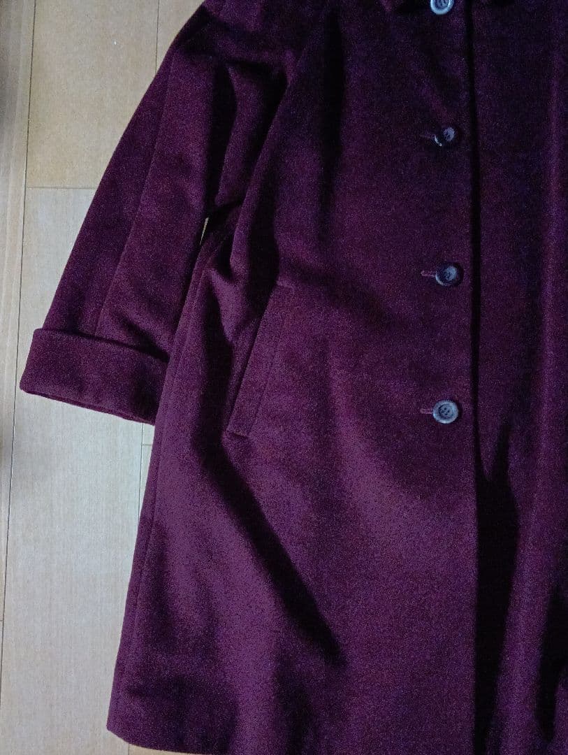 【特価中】【金タグ】未着用Burberry'sアンゴラ100%コート9AR