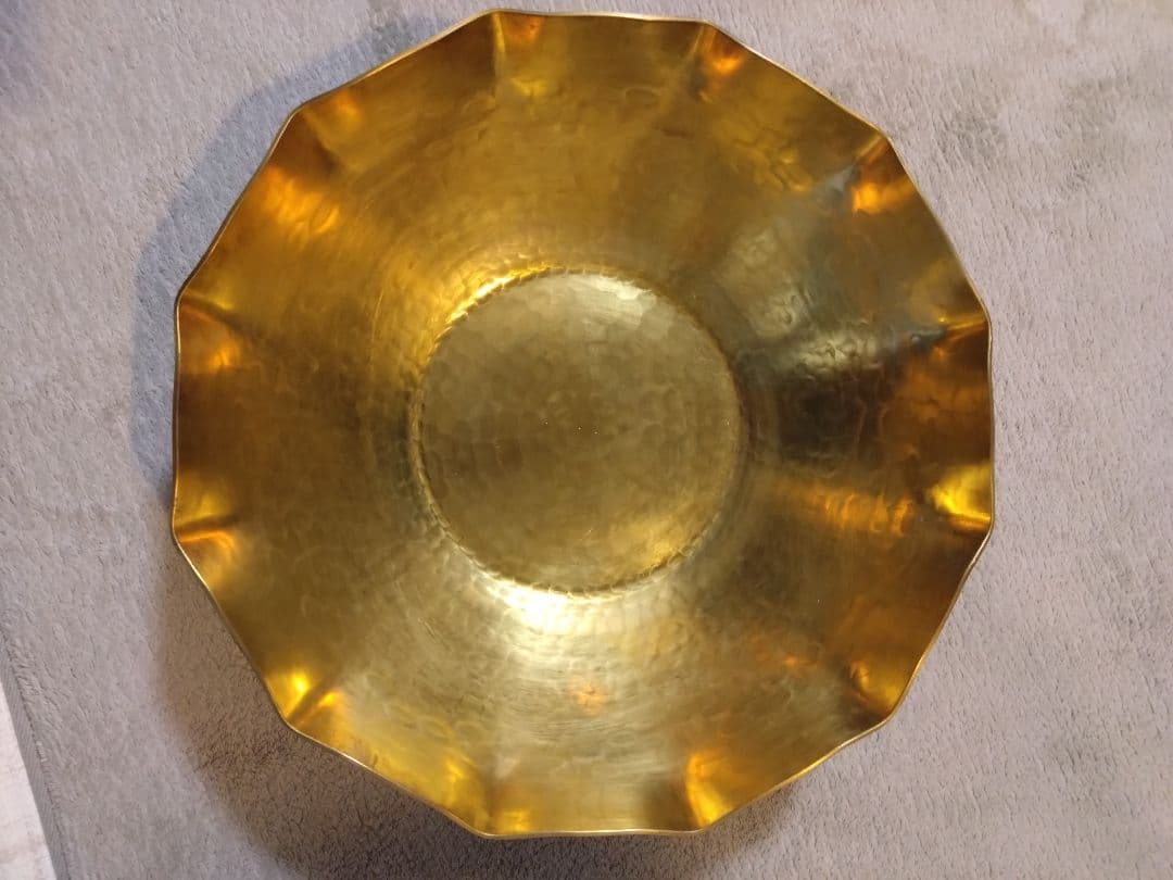 有次 27㎝ 真鍮うどん鍋 チリレンゲ2個付き