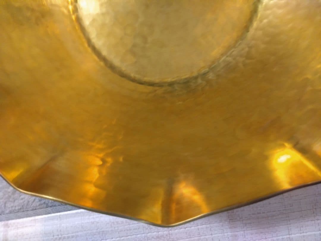 有次 27㎝ 真鍮うどん鍋 チリレンゲ2個付き