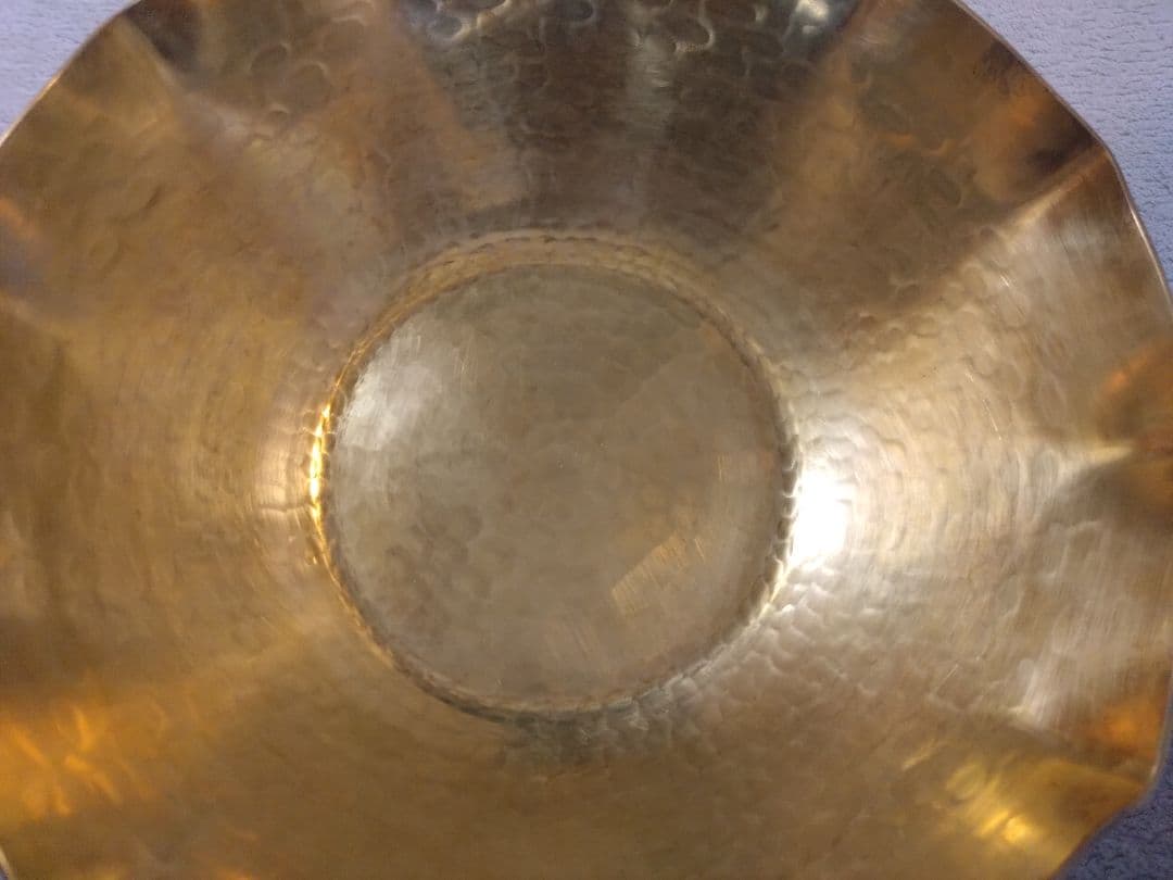 有次 27㎝ 真鍮うどん鍋 チリレンゲ2個付き