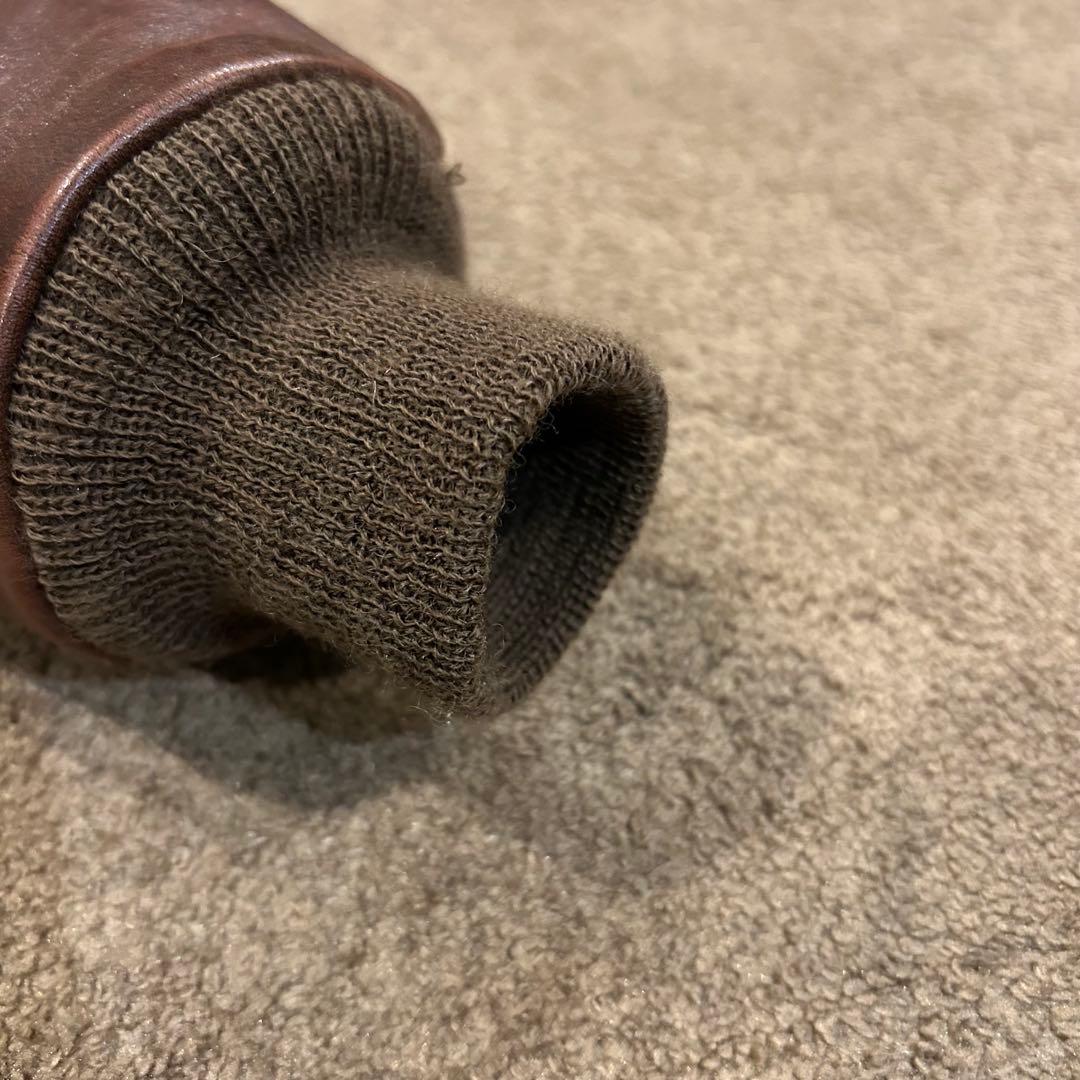 【美品】バズリクソンズ　A-2 サイズ38 ブロンコハイド　アニリン仕上