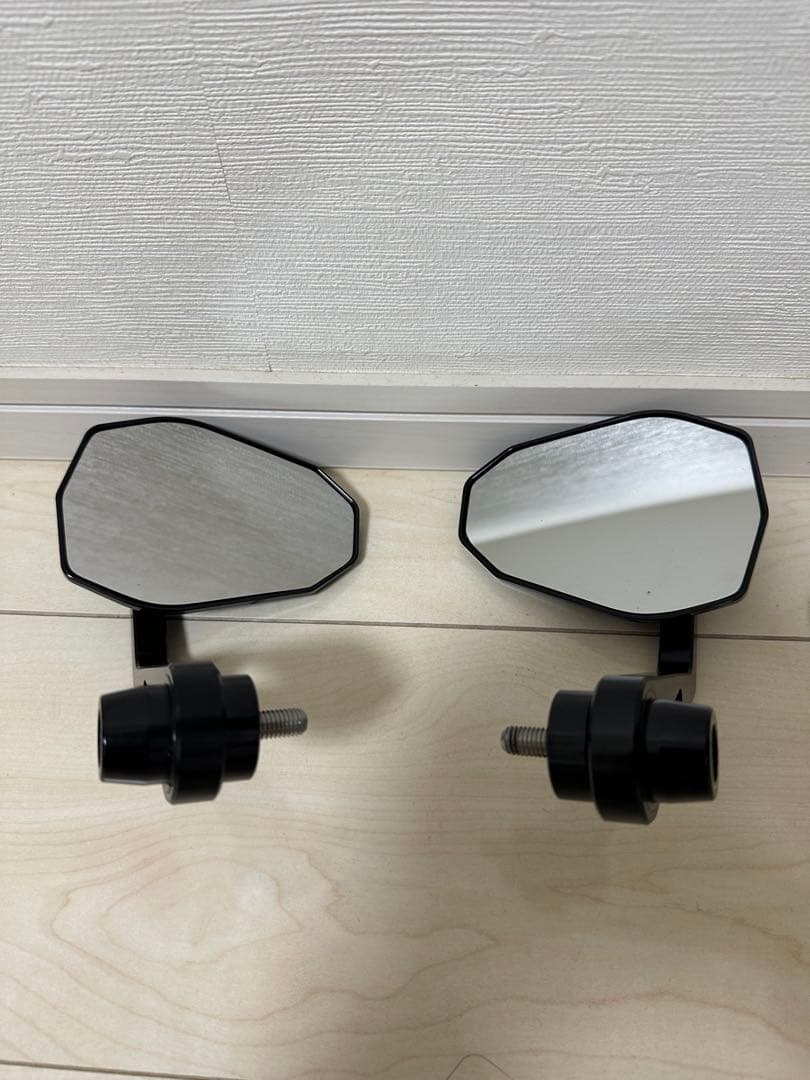 ハイサイダー バーエンドミラー セット