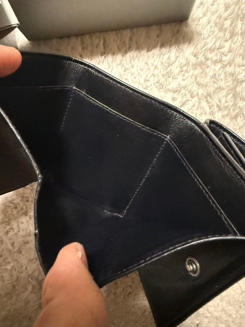 A*a様 BALENCIAGA アワーグラス ブラック 三つ折り財布