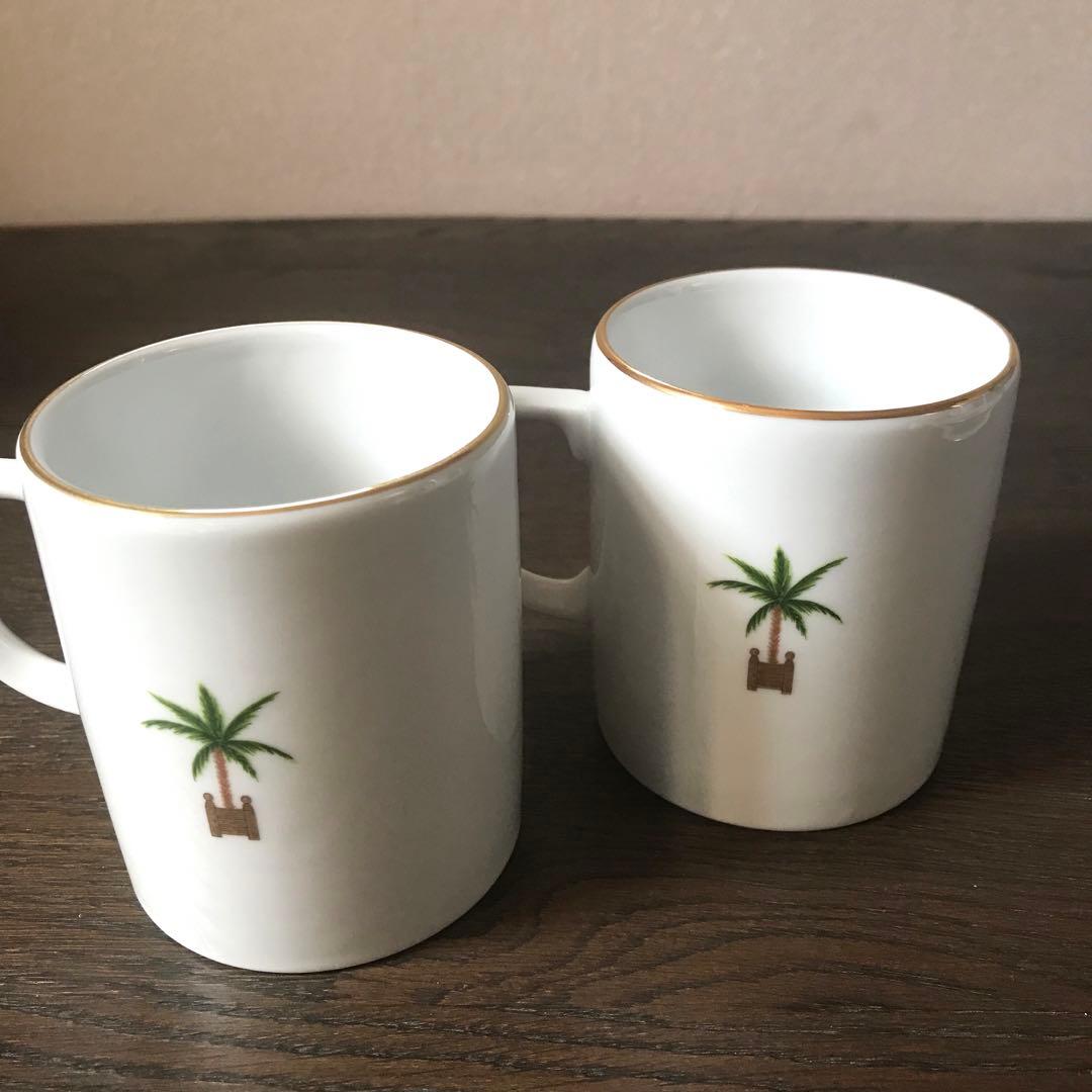 【未使用】リモージュ フィリップ デズリエ　大皿プレート マグカップ　6点セット