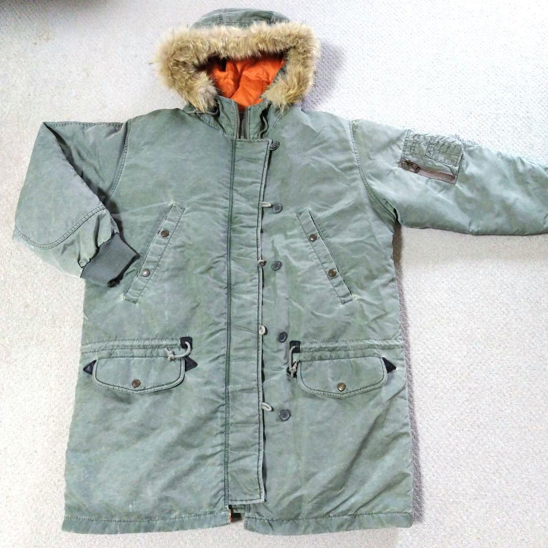 DKNY JEANS　ミリタリ調ーダウンコート