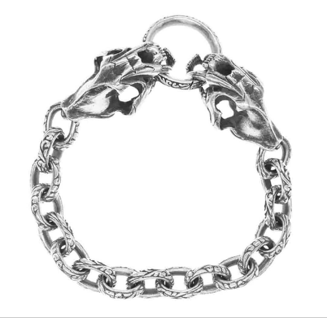 ZOCALO ソカロ サーベルタイガー ブレスレット シルバー系【中古】