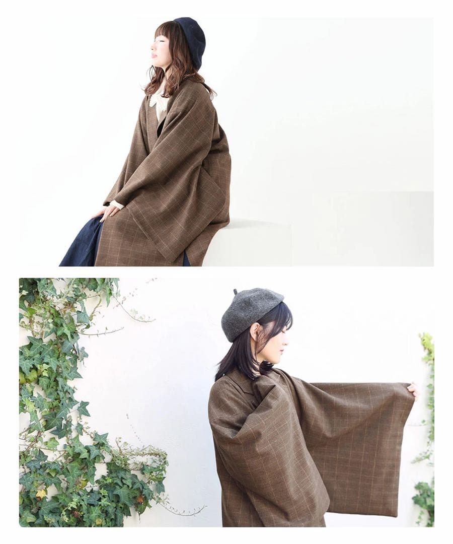 【ITOWATO 花月コラボ】和+コート 女性用 チェスターコート 着物 和装