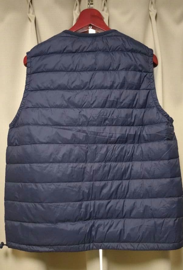 【美品】DANTON ダントン インナーダウンベスト ネイビー サイズ36