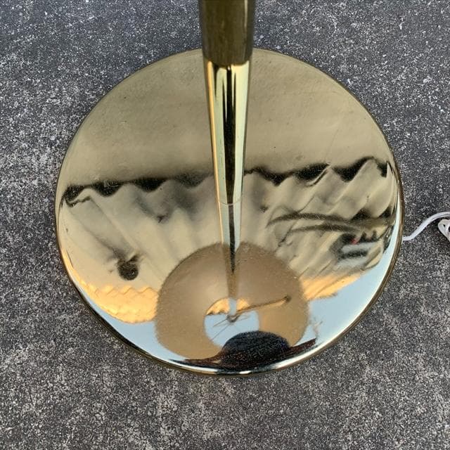 クラシック｜フロアランプ｜スウィングアーム｜ゴールドカラーベース｜照明｜②｜