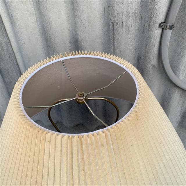 クラシック｜フロアランプ｜スウィングアーム｜ゴールドカラーベース｜照明｜②｜