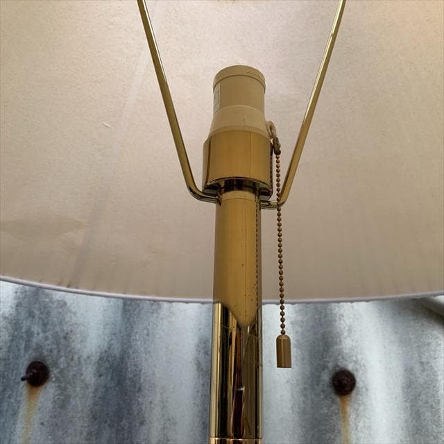 クラシック｜フロアランプ｜スウィングアーム｜ゴールドカラーベース｜照明｜②｜