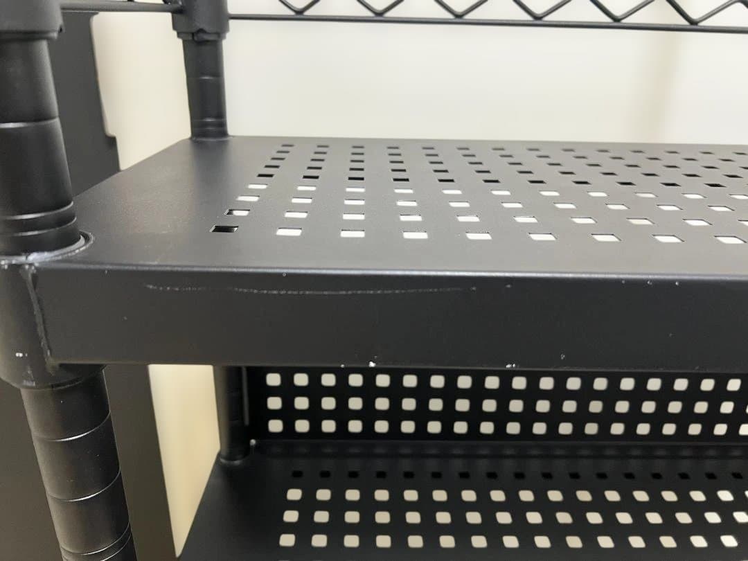 バウヒュッテ デスクサイドラック BHS-600SM-BK ブラック