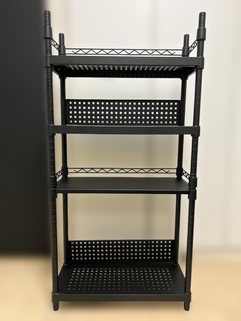 バウヒュッテ デスクサイドラック BHS-600SM-BK ブラック