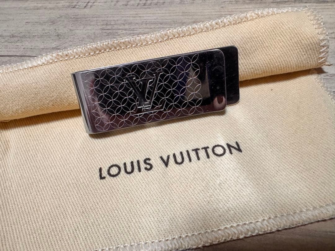 ルイヴィトン　マネークリップ　極美品