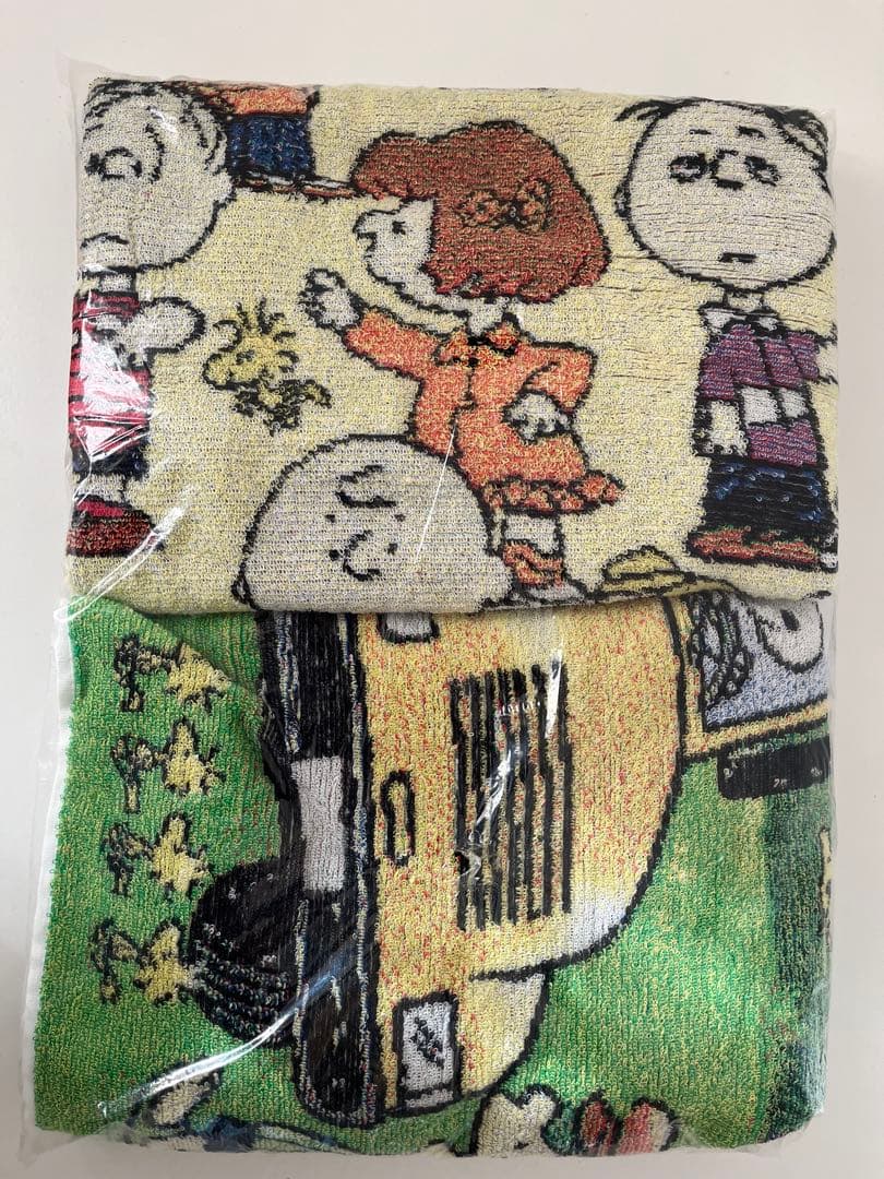 スヌーピー　バスタオル　タオル　2枚　新品　西川